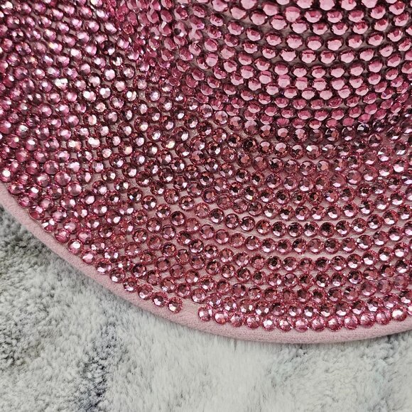 Dolls Kill Pink Rhinestone Bling Rhinestone Cowboy Cowgirl Hat Rodeo Party Fun main image 6
